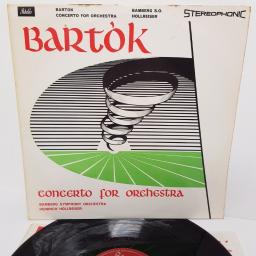 Bartók, Heinrich Hollreiser, Bamberg Symphony Orchestra ‎– Concerto For Orchestra, TLS 6024, 12" LP