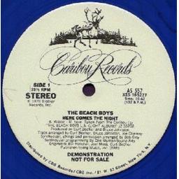 THE BEACH BOYS, here comes the night, AS 557, 12" single