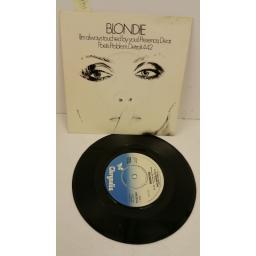 BLONDIE (i'm always touched by your) presence, dear, 7 inch single, CHS 2217