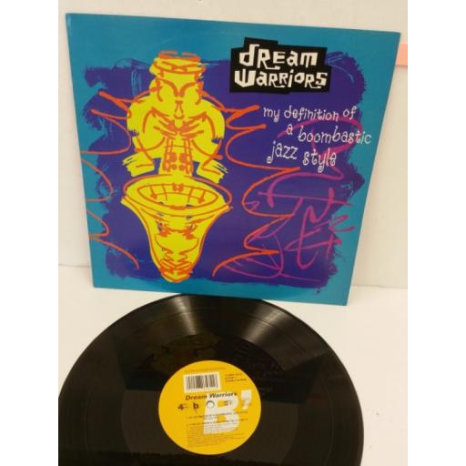 DREAM WARRIORS my definition of a boombastic jazz style, 12 inch single, 878561-1