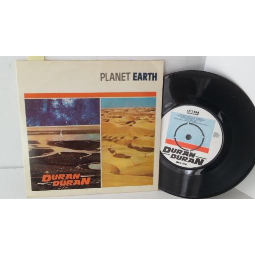 DURAN DURAN planet earth, 7 inch single, EMI 5137