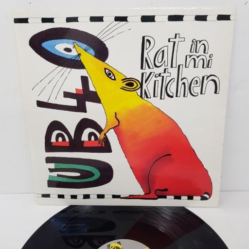 UB40, rat in mi kitchen (12"), B side (12" dep mix), DEP25-12, 12" single