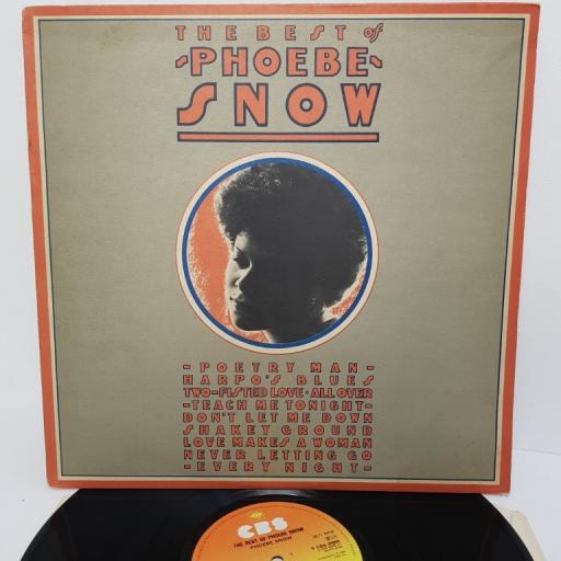 PHOEBE SNOW, the best of phoebe snow, S CBS 84909, 12" LP