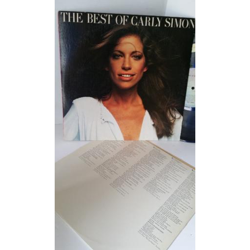 CARLY SIMON the best of carly simon, K52025