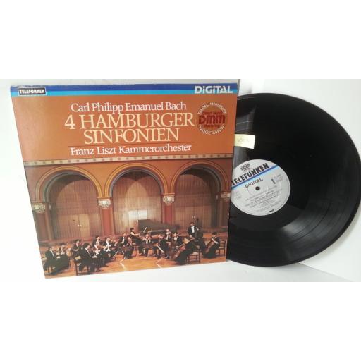 CARL PHILIPP EMANUEL BACH vier hamburger sinfonien, 6.42843