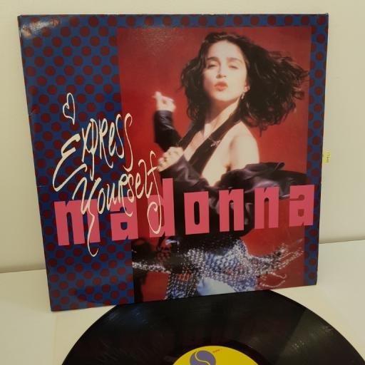 MADONNA, express yourself, 12" SINGLE, W 2948 (T)