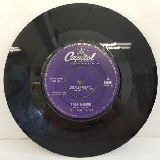 THE BEACH BOYS, I get around, B side don't worry baby, CL 15350, 7" single