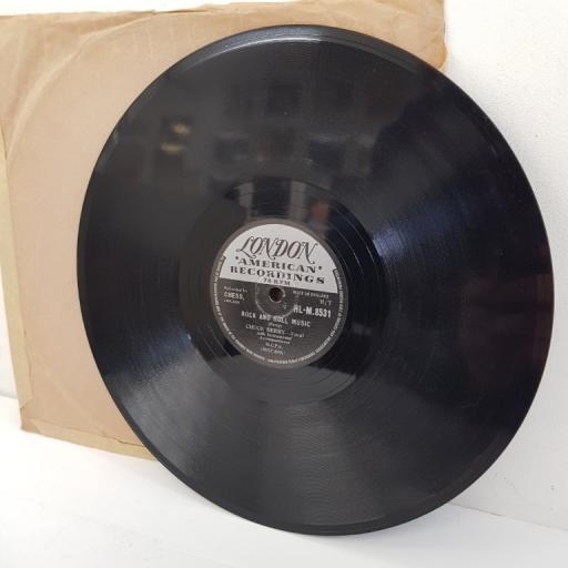 CHUCK BERRY, rock & roll music, B side blue feeling, HL-M. 8531, 10 inch single, 78 RPM