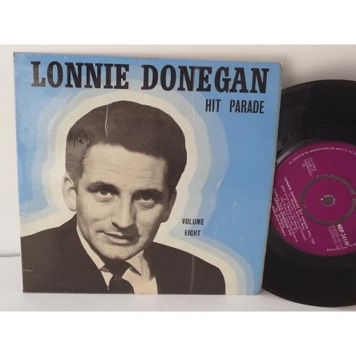 LONNIE DONEGAN hit parade volume 8, 4 TRACK EP 7 inch single, NEP 24149