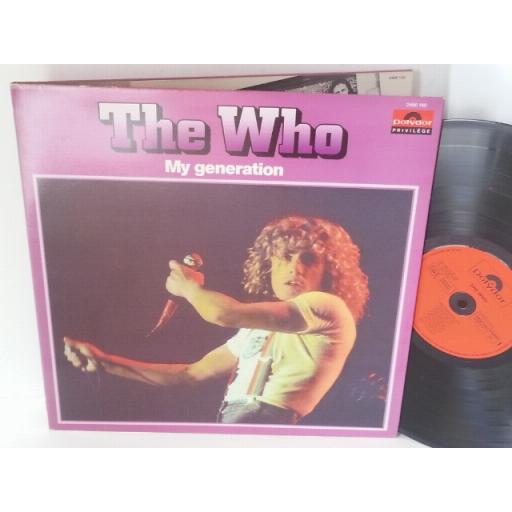 THE WHO my generation