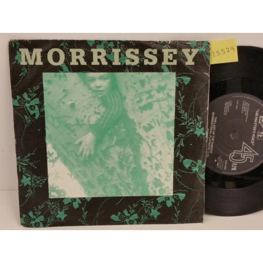 MORRISSEY the last of the famous international playboys, PICTURE SLEEVE, 7 inch single, POP 1620