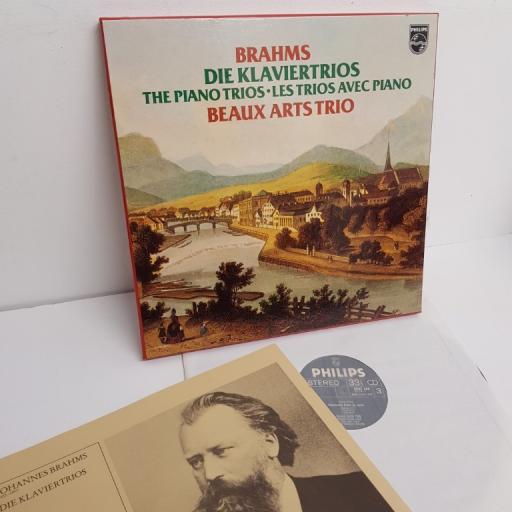Johannes Brahms, Beaux Arts Trio ‎– Die Klaviertrios • The Piano Trios • Les Trios Avec Piano, 6770 007, 2x12" LP, box set