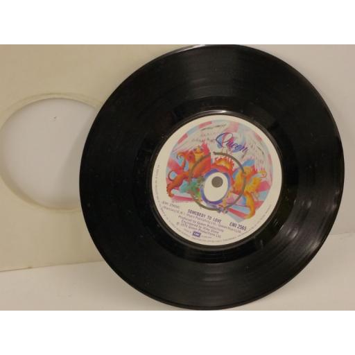QUEEN somebody to love, 7 inch single, EMI 2565