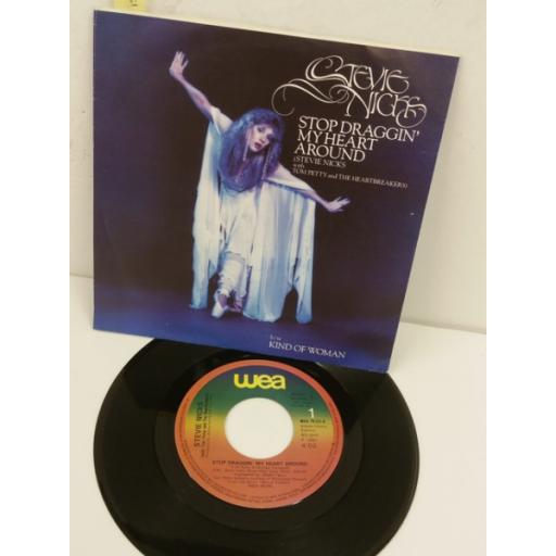 STEVIE NICKS WITH TOM PETTY AND THE HEARTBREAKERS stop draggin' my heart around, 7 inch single, WEA 79231