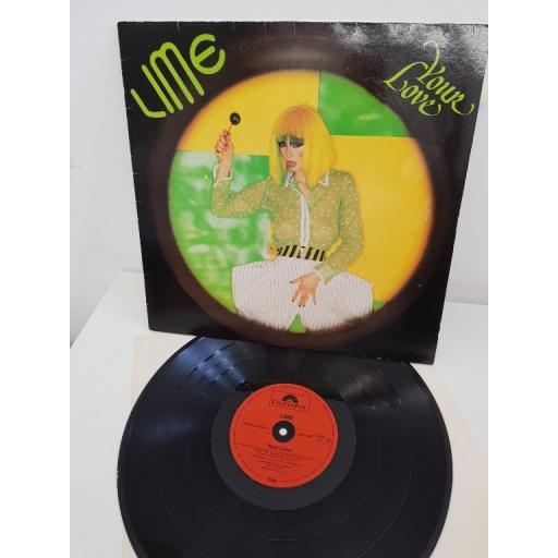 LIME, your love, 2374 182, 12"LP