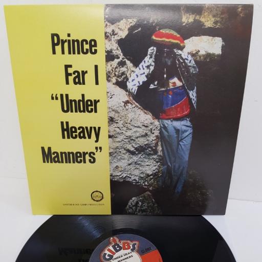 PRINCE FAR I, under heavy manners, 12" LP