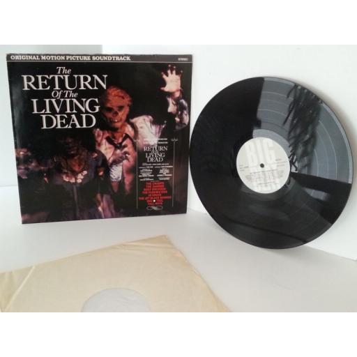 SOLD VARIOUS ARTISTS return of the living dead, vinyl LP