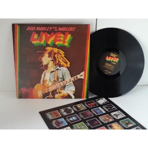 BOB MARLEY & THE WAILERS live!  ILPS 9376  LIVE At the lyceum