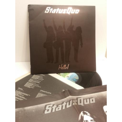 STATUS QUO hello! WITH POSTER 6360098 DELUX