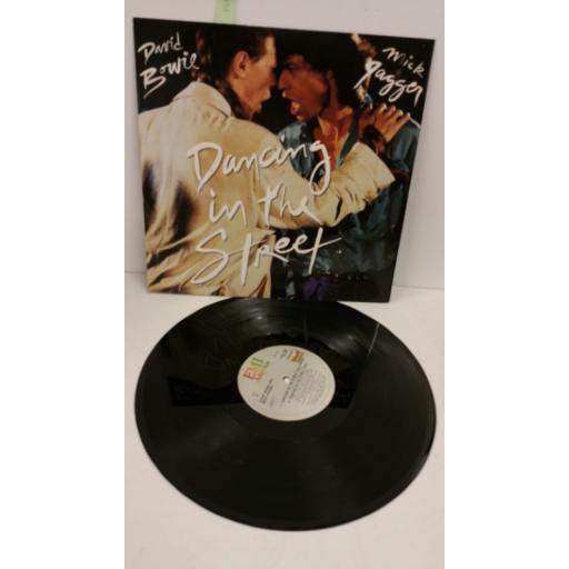 DAVID BOWIE AND MICK JAGGER dancing in the street, 12 inch single, 12EA204