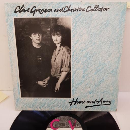 CLIVE GREGSON AND CHRISTINE COLLISTER, home and away, COOK 003, 12" LP