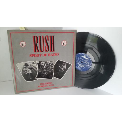 RUSH spirit of radio, 12 inch single, RADIO 12