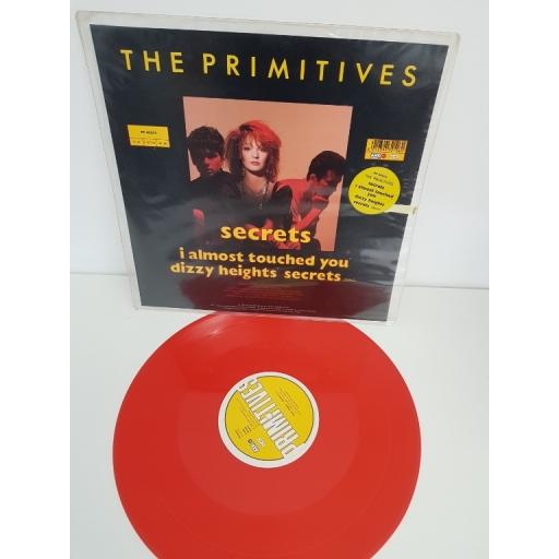 THE PRIMITIVES, I almost touched you, RED VINYL, PT 43212, 12" EP