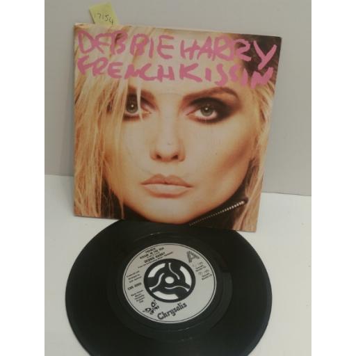 DEBBIE HARRY french kissin' in the USA & rockbird 7" picture sleeve SINGLE CHS3066
