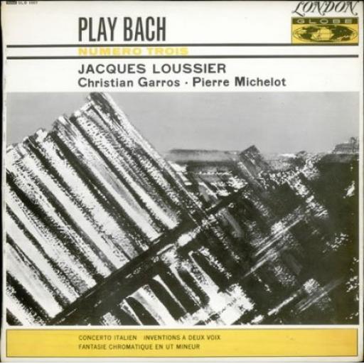 JACQUES LOUSSIER play bach no. 2