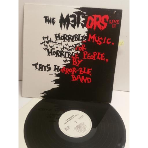 THE METEORS the meteors live 2 horrible music for horrible people by this horror-ble band DOJO LP22