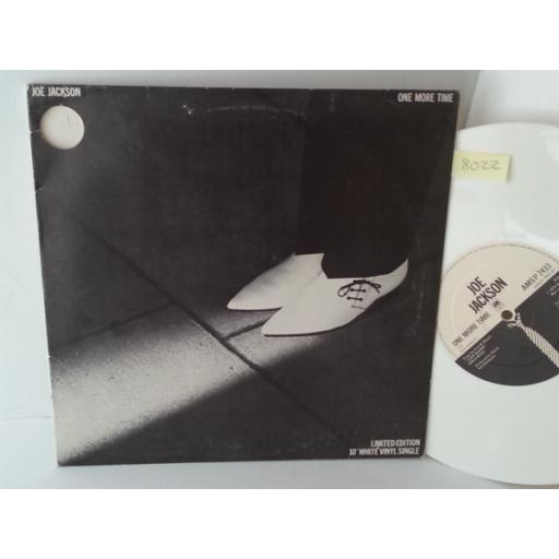 JOE JACKSON one more time, 10 inch single, white vinyl