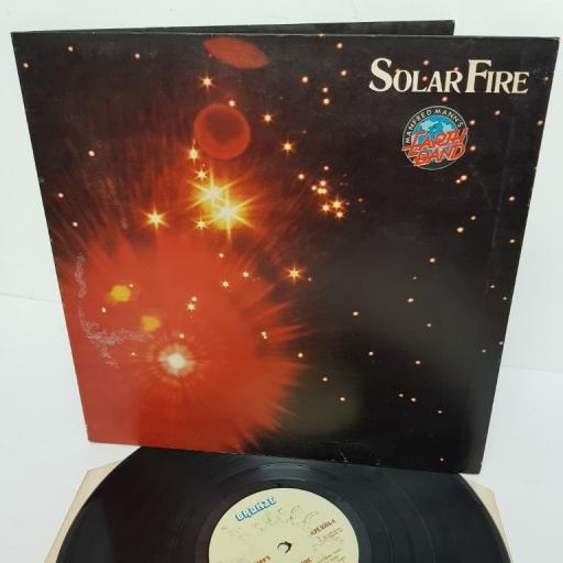 MANFRED MANN'S EARTH BAND, solar fire, ILPS 9265, 12" LP