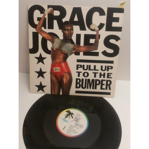 GRACE JONES pull up to the bumber 12IS240. 3 track 12" single