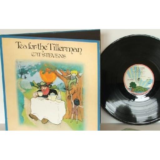 CAT STEVENS tea for the tillerman Pink rim label. UK pressing. 1970. ILPS9135.