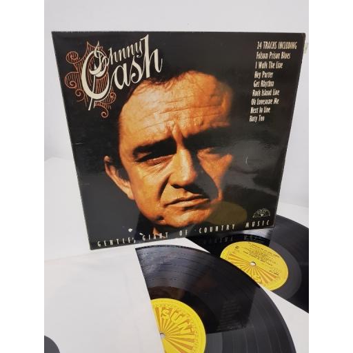 JOHNNY CASH AND THE TENNESSEE TWO, gentle giant of country music, 6499 718, 2x12" LP