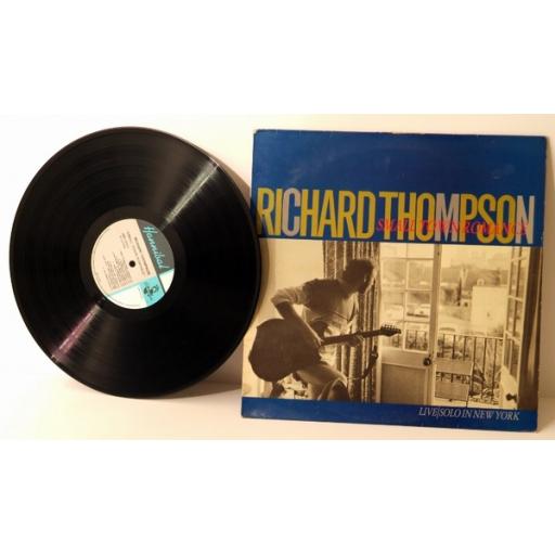 RICHARD THOMPSON, Small town romance. Very rare. French. 1984. Hannibal. [Vinyl]