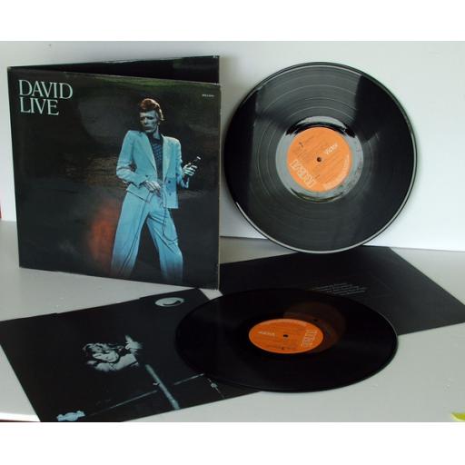 DAVID BOWIE David Live APL2-0771 With inner picture sleeves. First UK pressing 1974. R...