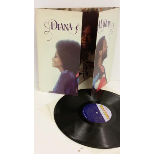 DIANA ROSS AND MARVIN GAYE diana and marvin, split front gatefold sleeve, M803V1