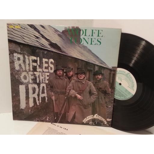 THE WOLFE TONES rifles of the i.r.a, DOL 1002, lyric insert