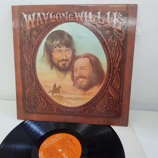 WAYLON & WILLIE waylon & willie RCA 12686