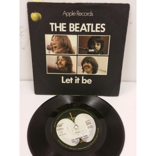 THE BEATLES let it be, 7 inch single, R 5833