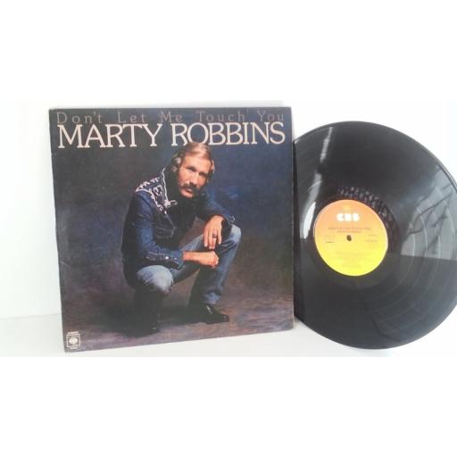 MARTY ROBBINS dont let me touch you, SCBS 82429