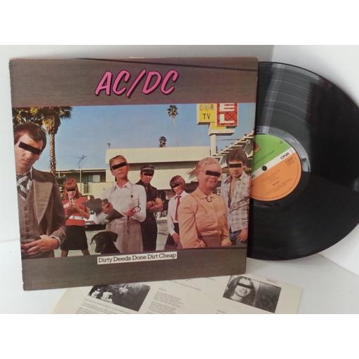 ACDC dirty deeds done dirt cheap, ATL 50323