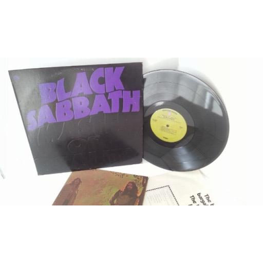 BLACK SABBATH master of reality. US with POSTER