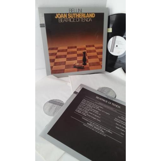 JOAN SUTHERLAND beatrice di tenda, 3 x lp boxset, libretto, 03.007