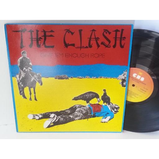 THE CLASH give em enough rope CBS 82431