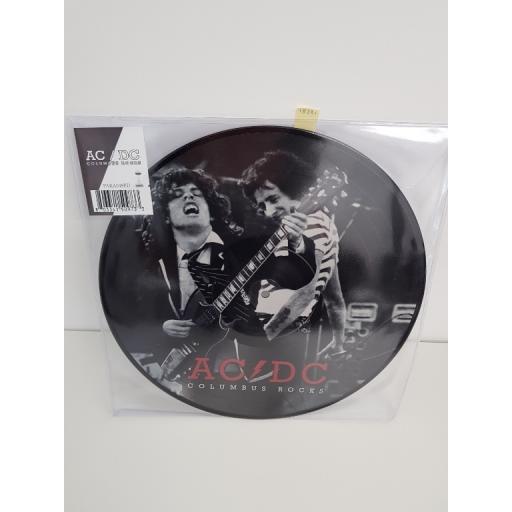 AC/DC, columbus rocks, PARA049PD, 12" LP