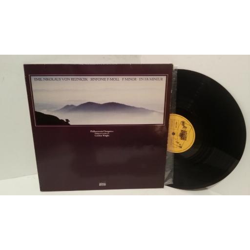 GORDON B. WRIGHT, PHILHARMONIA HUNGARICA emil nikolaus von reznicek, VMS 2091
