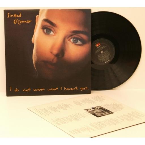SINEAD O'CONNOR I do not want what I haven't got CHEN14