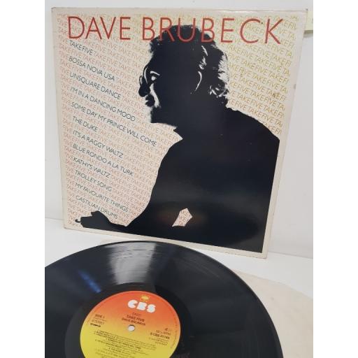DAVE BRUBECK, take five, CBS 31769, 12" LP
